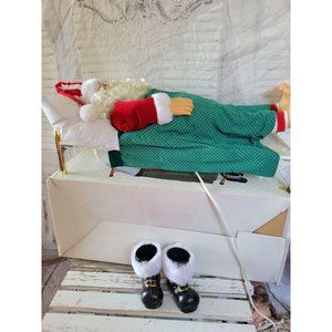 Sta deluxe animated sleeping Santa Xmas snore 24-i